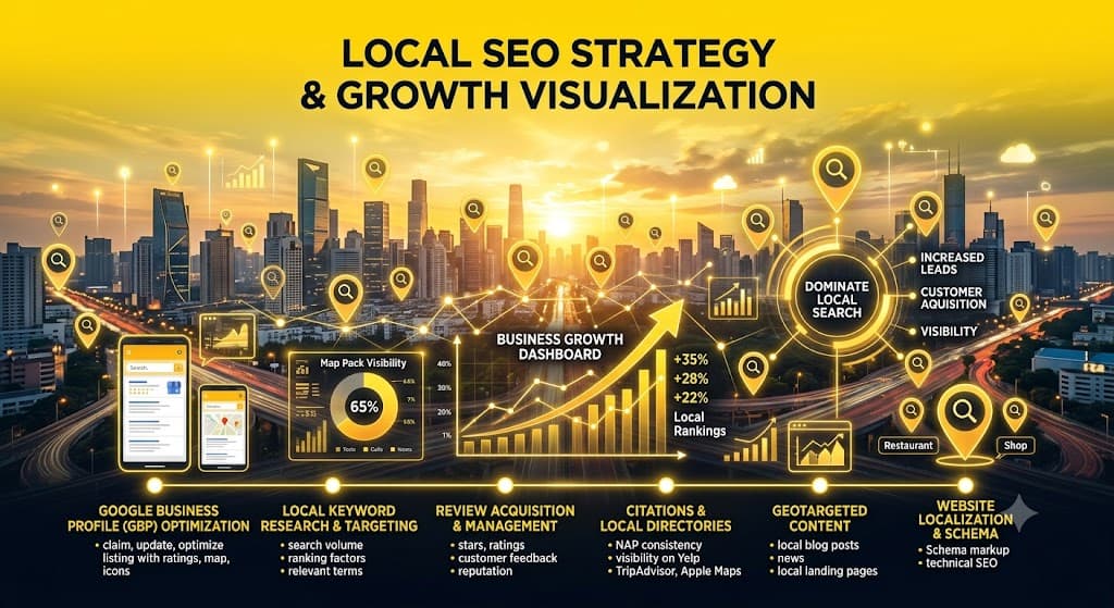 Local SEO: Dominate Your City in 90 Days